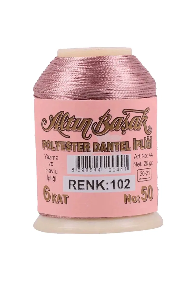 3 Adet Altınbaşak Oya ve Dantel İpi 20 gr - Royaleks - No: 903 - 102 - 136 görsel 5