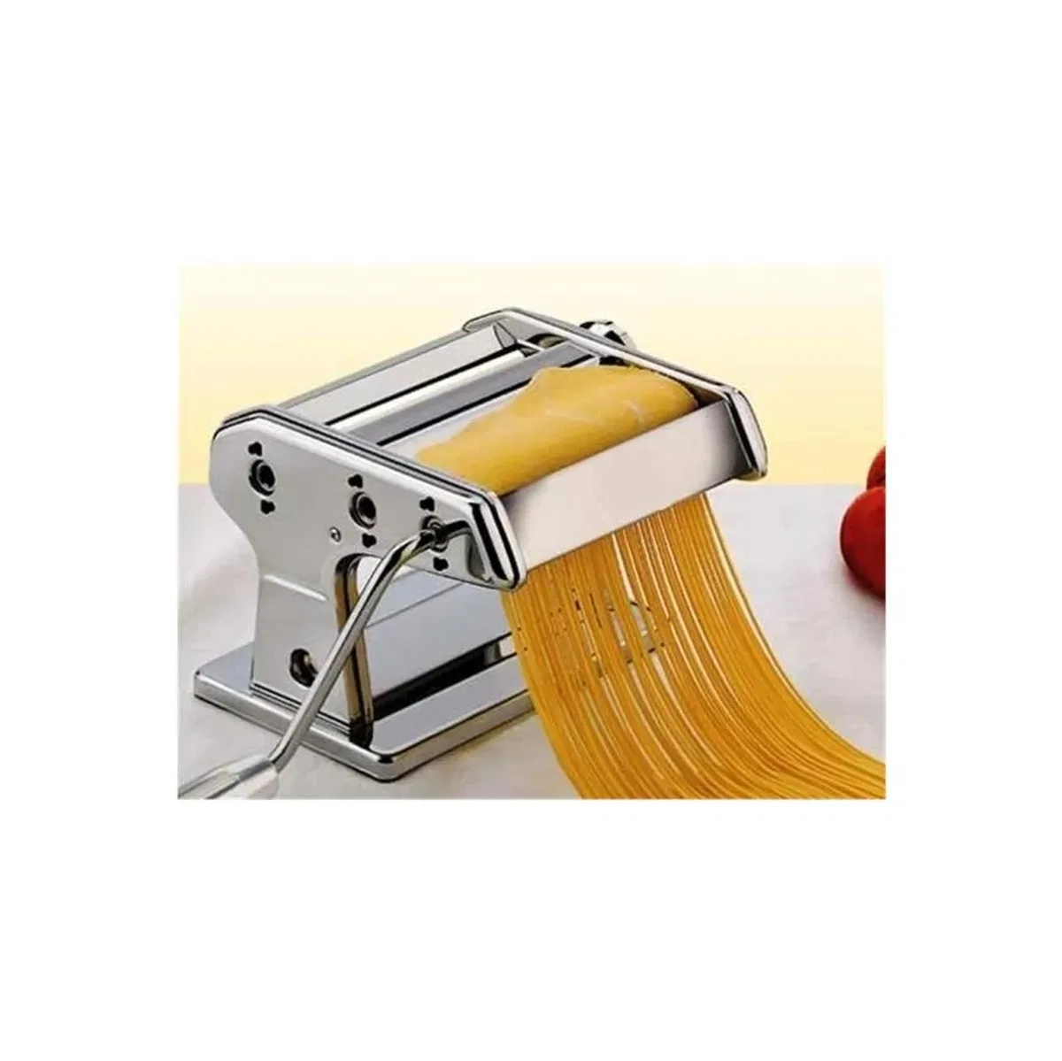 Erişte Makarna Yapma Kesme Makinesi Hamur Lazanya Spagetti Raviolli Makinesi görsel 2