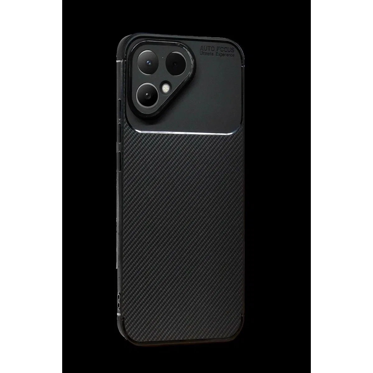 Tecno Pova Curve 2 5g Auto Focus Karbon Kapak - Siyah görsel 3