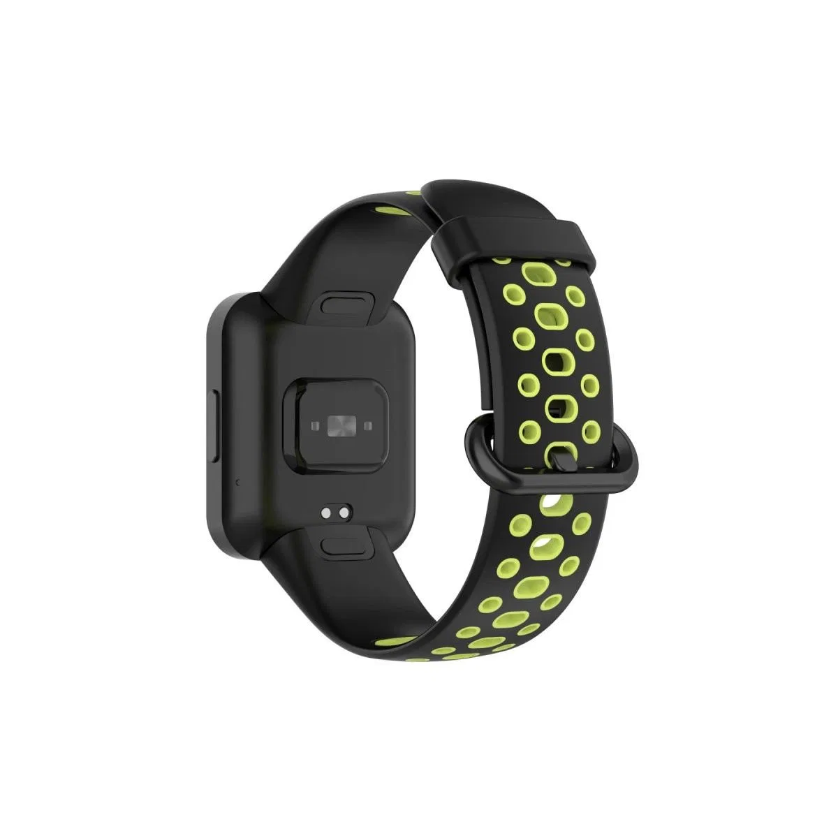 Xiaomi Redmi Watch 2 Spor Delikli Kordon - Siyah-yeşil görsel 2