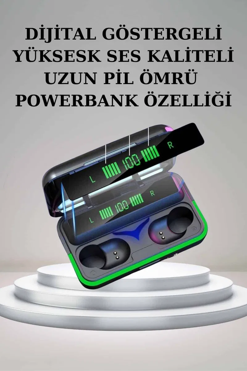 Yeni Nesil Akıllı Saat Ve Bluetooth Kulaklık Titreşim Bildirimleri Uyku Takibi görsel 4