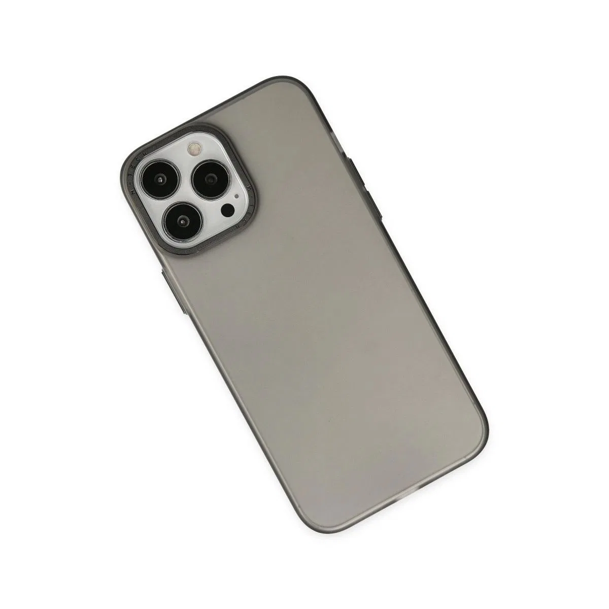 Apple İphone 14 Pro Kılıf Modos Metal Kapak - Siyah görsel 3