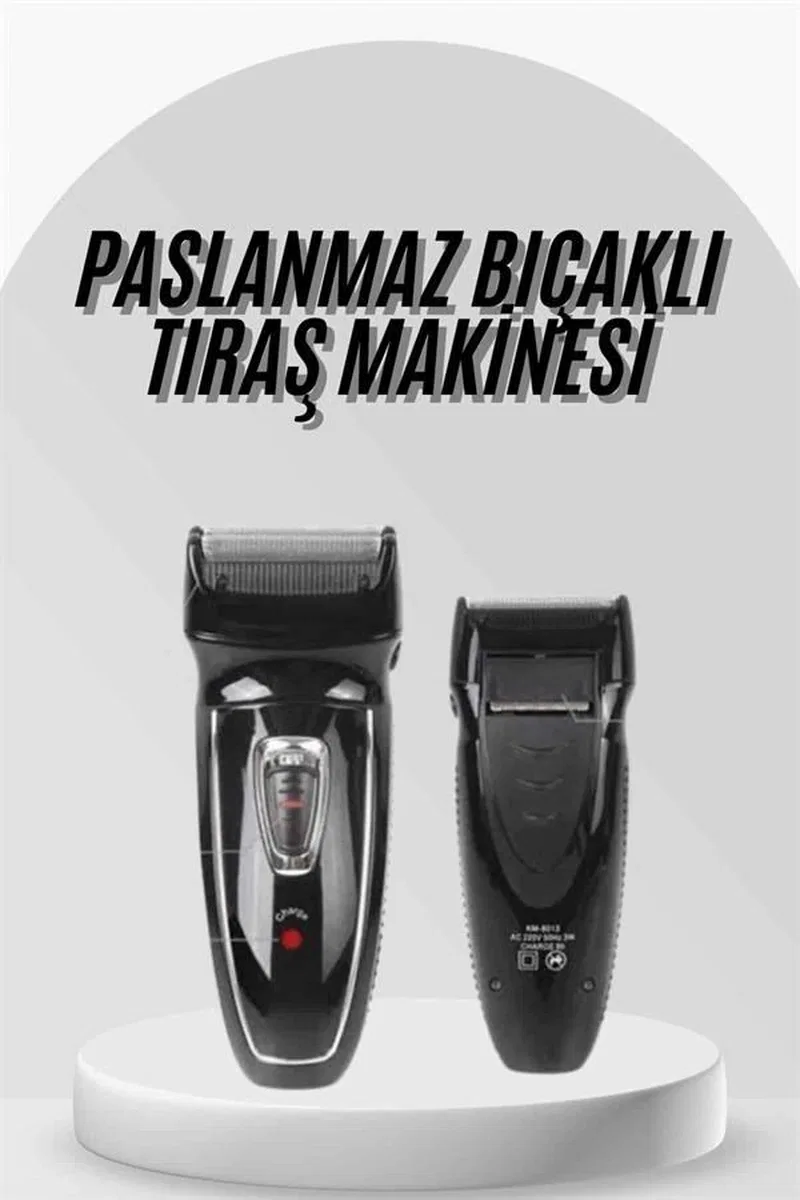 Sakal Kesme Makinesi Yanak Tıraş Makinesi Hassas Ciltlere Özel Profesyonel görsel 2
