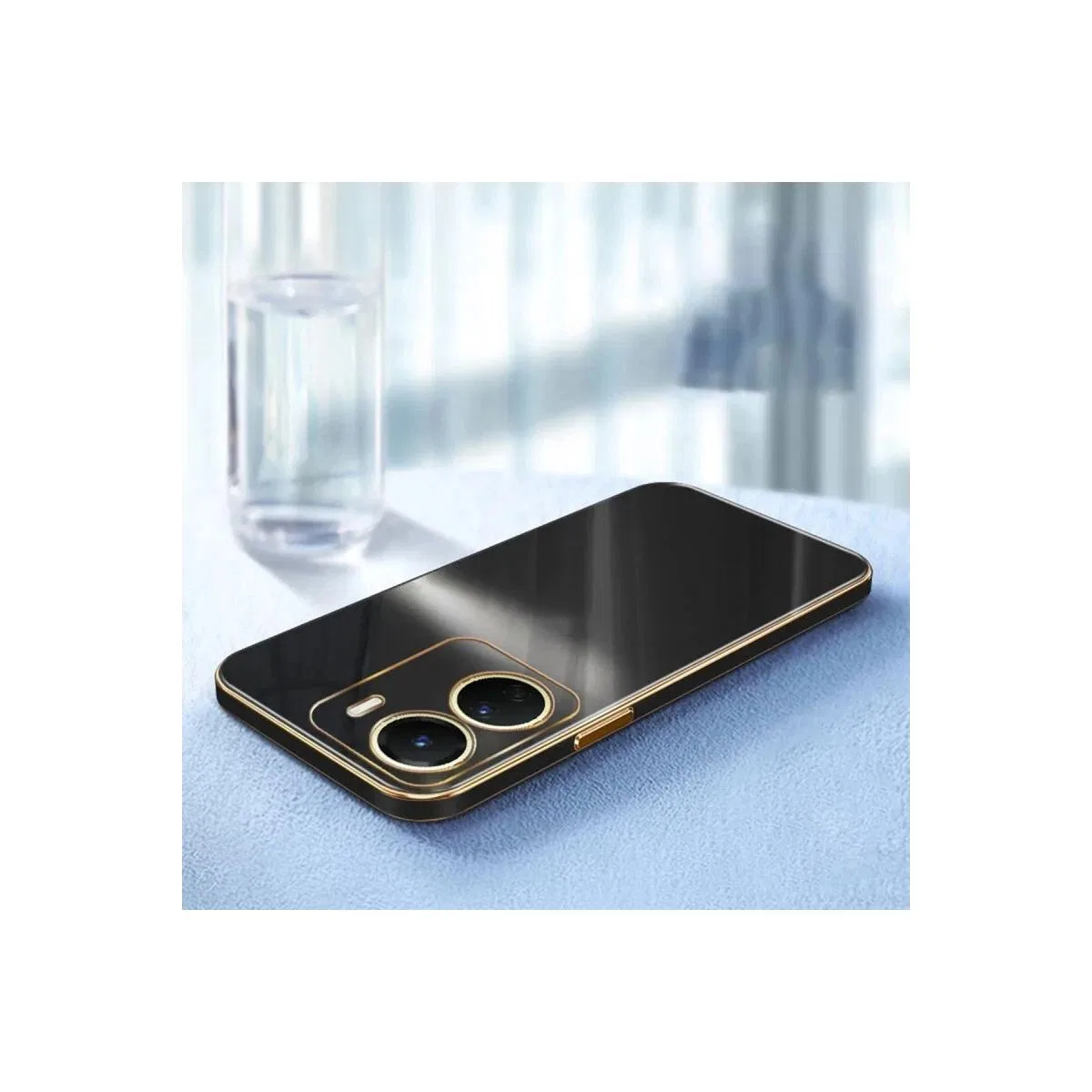 Vivo Y18 Kılıf Volet Silikon - Beyaz görsel 2