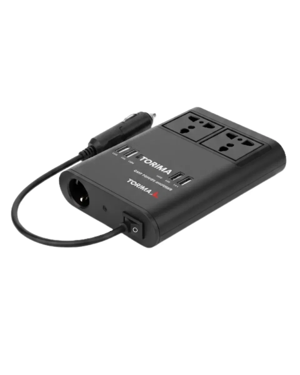 Araç Çakmak Girişli Güç İnvertörü 150W görsel 2