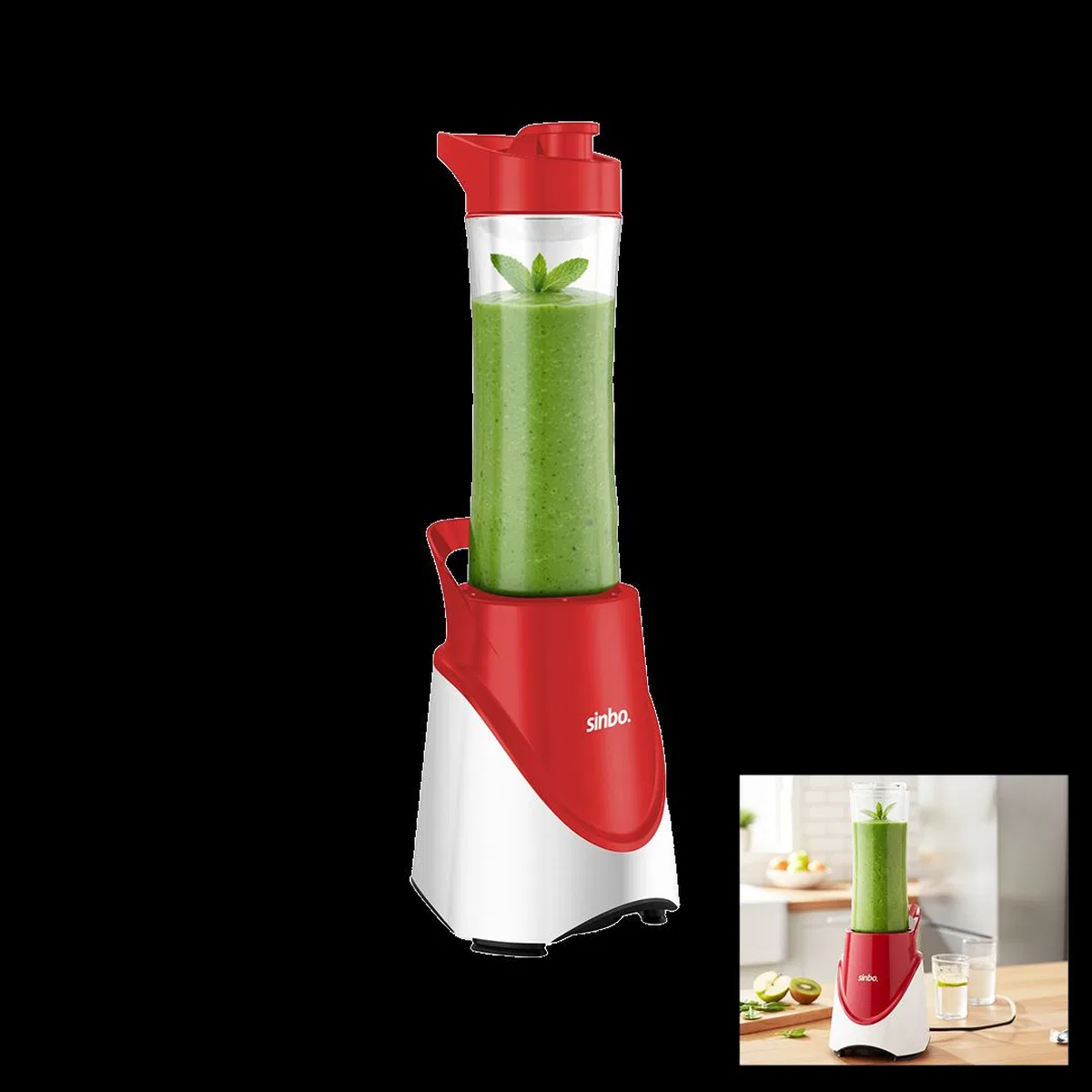 Smoothie Blender 570 ml, 300W, 4 Çelik Bıçak görsel 2