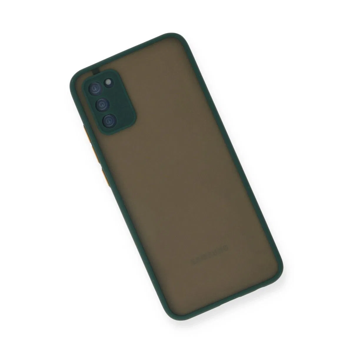Samsung Galaxy A02s Kılıf Montreal Silikon Kapak - Yeşil görsel 3