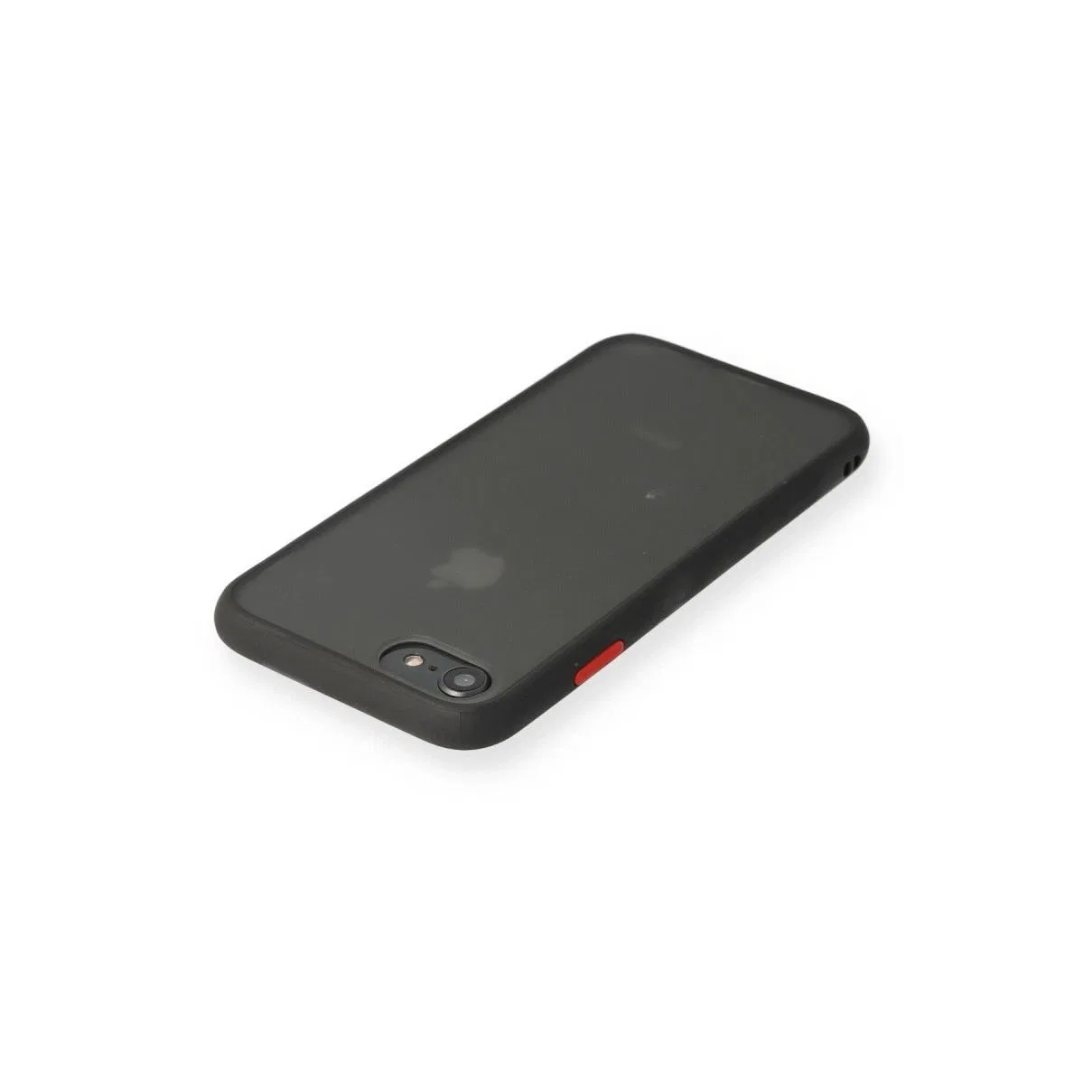 Apple İphone 7 Kılıf Montreal Silikon Kapak - Siyah görsel 3