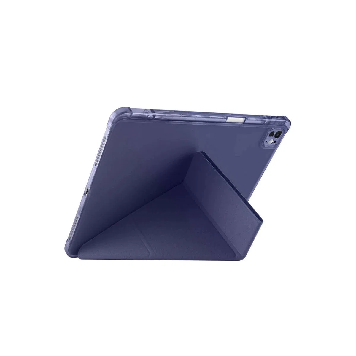 Apple İpad Air 13 (2024) Kılıf Kalemlikli Mars Tablet Kılıfı - Siyah görsel 2