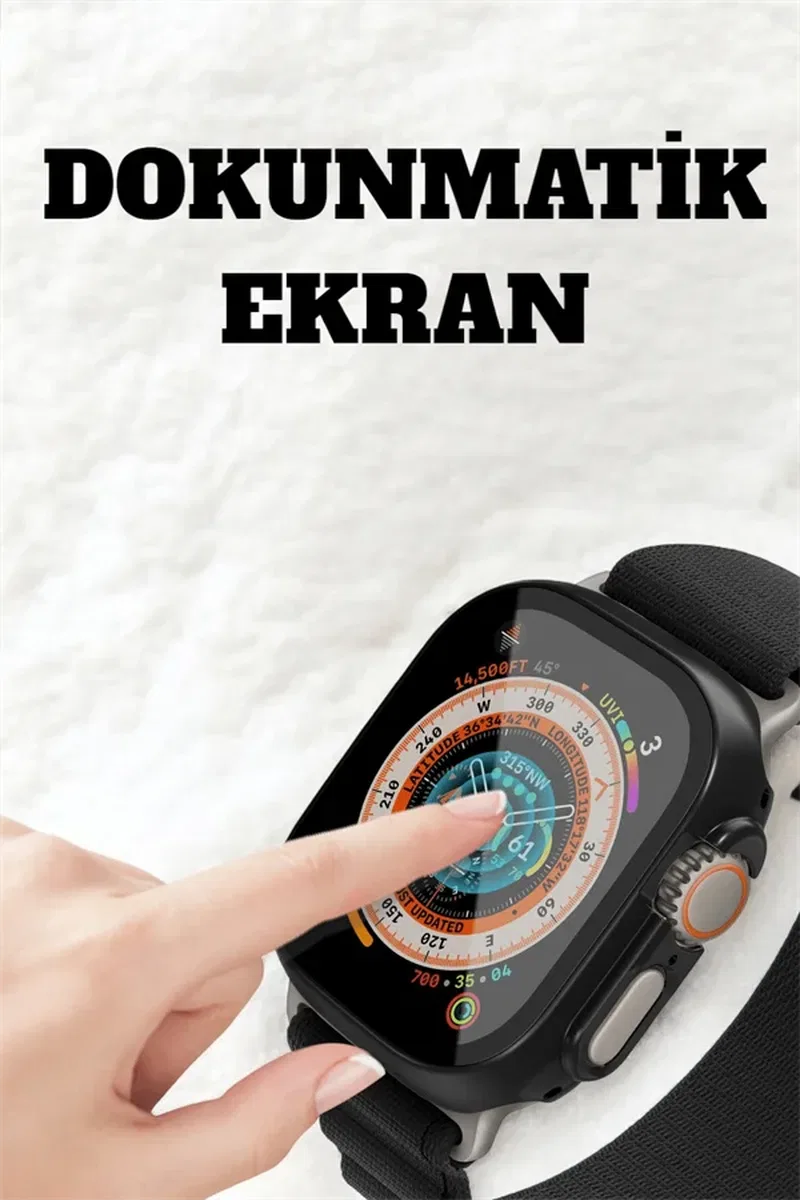 Uyku ve Nabız Takipli, Wireless Şarjlı Akıllı Saat Android ve iOS Uyumlu görsel 5