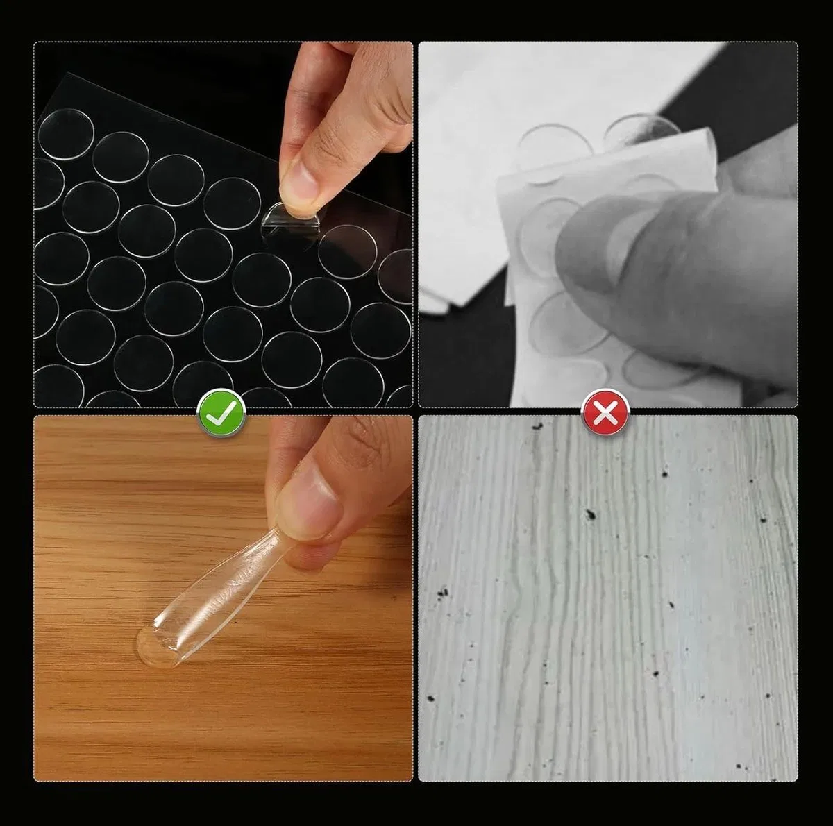 Çift Taraflı Yuvarlak Montaj Macunu 42li görsel 2