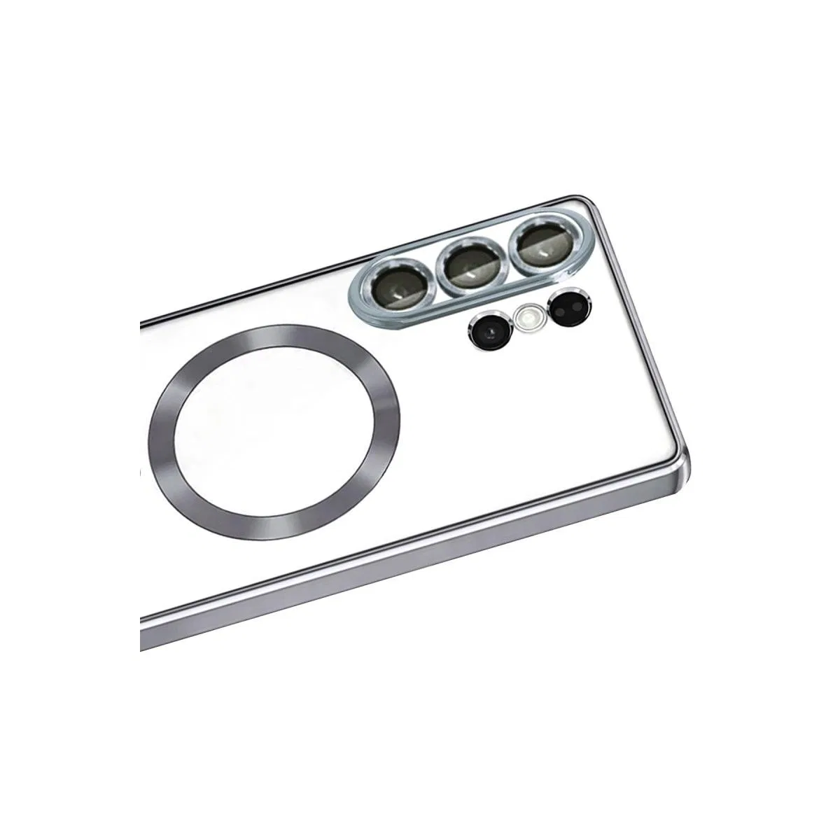 Samsung Galaxy S26 Ultra Kross Magneticsafe Kapak - Titan Gri görsel 3