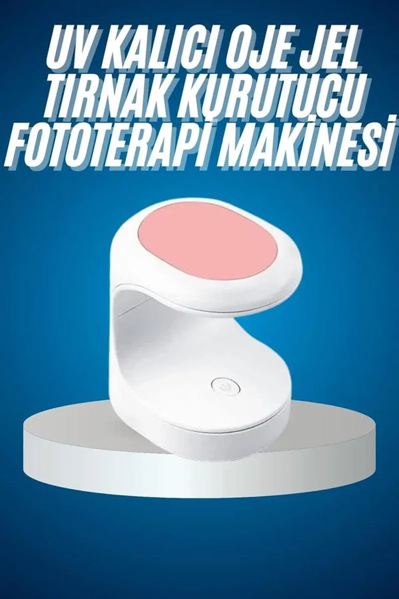 Kalıcı Oje Kurutucu UV Led Teknolojisi Taşınabilir Mini Tırnak Kurutucu görsel 2