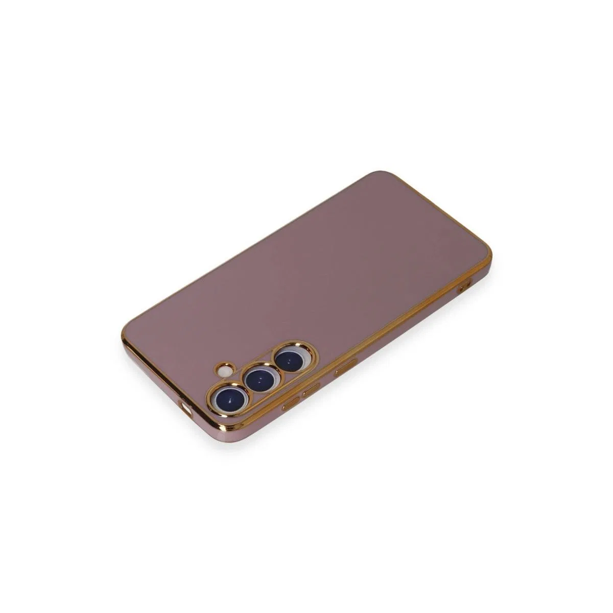 Samsung Galaxy S24 Kılıf Volet Silikon - Mor görsel 3