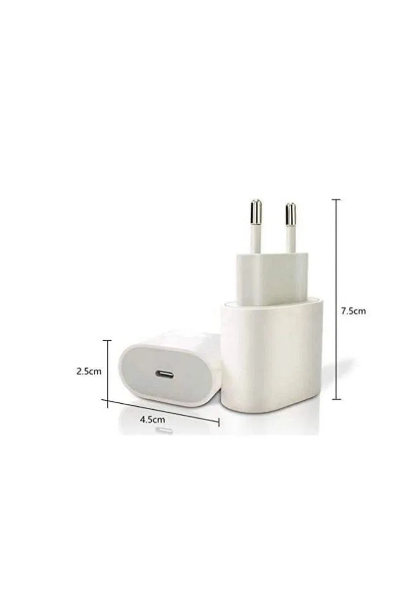 Apple Samsung Orjinal 20 Watt Type-c Pd Hızlı Şarj Başlık Adaptör Garantili görsel 6