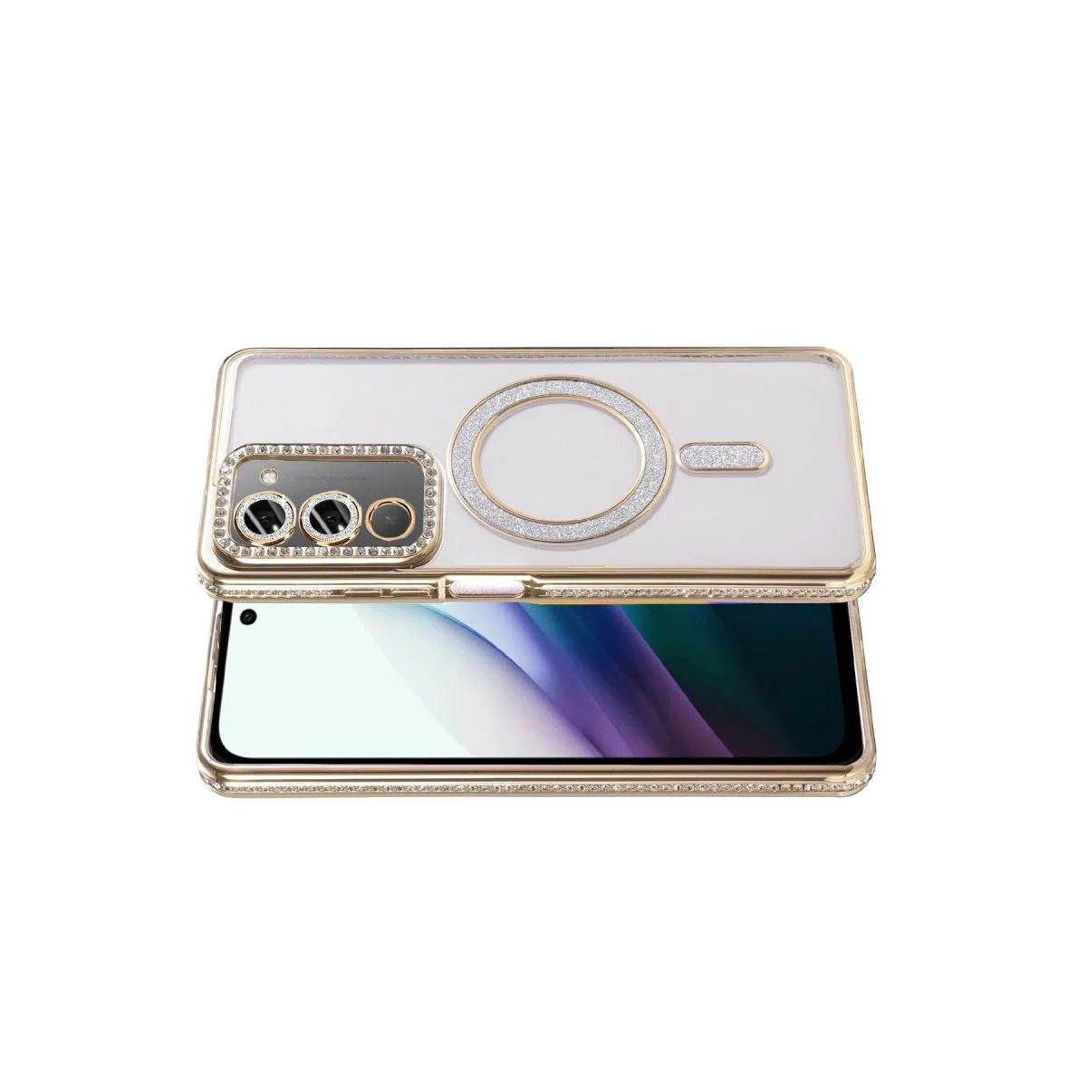 Joko Xiaomi Redmi 15 4g Joke Simli Magneticsafe Kılıf - Gold görsel 3