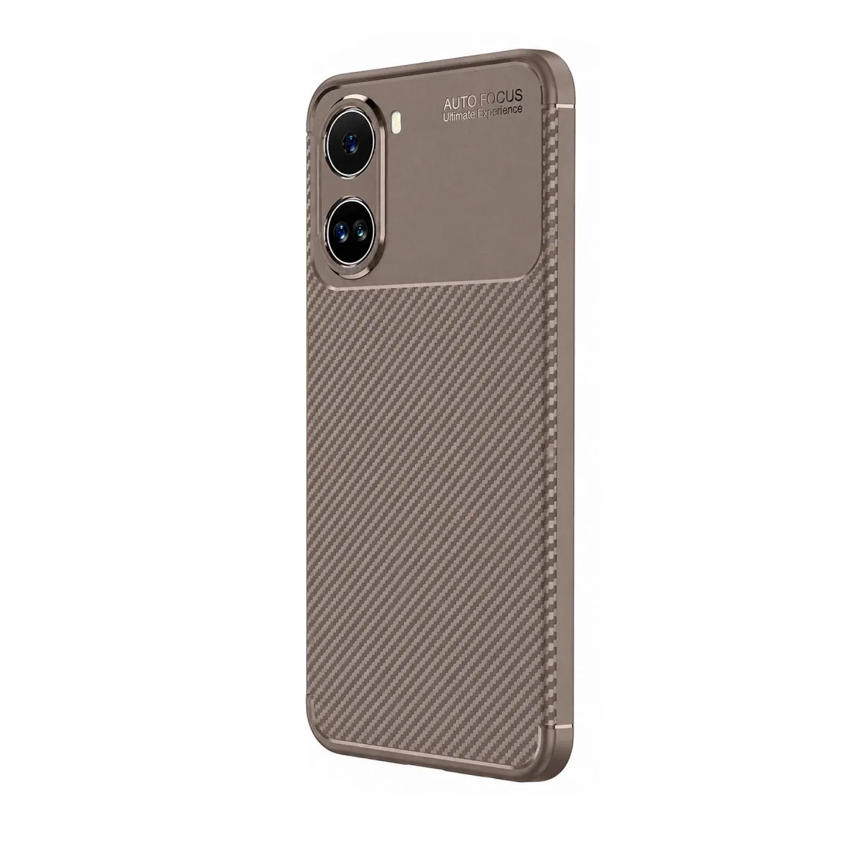 Xiaomi Poco X7 Pro Kılıf Auto Focus Karbon Kapak - Gri görsel 3