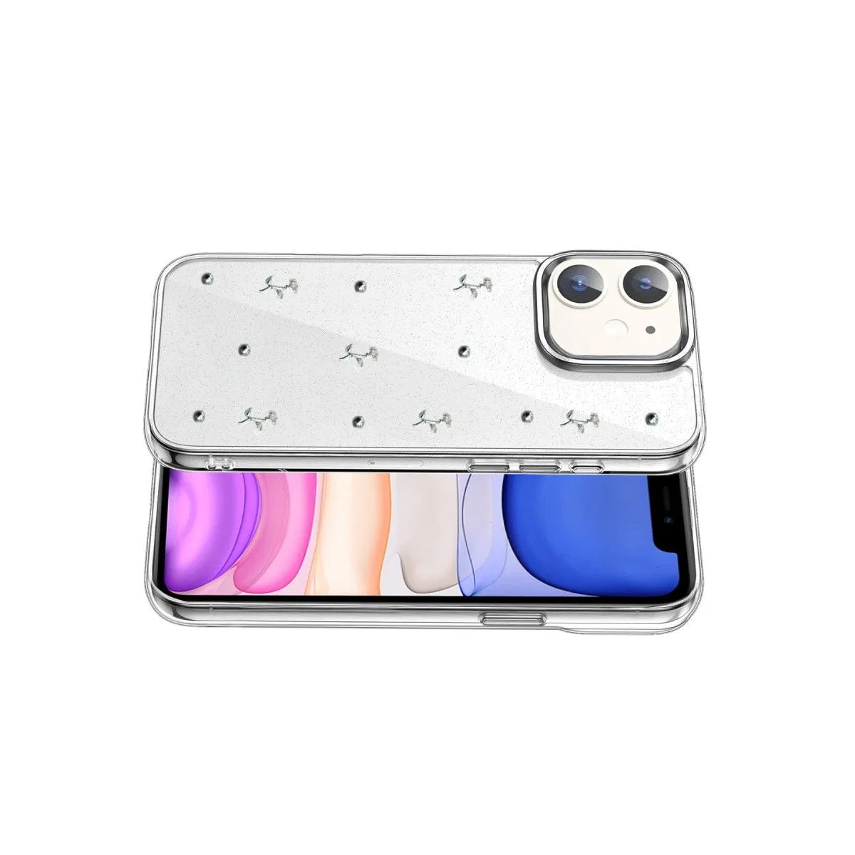 Apple İphone 11 Fiyonk Desenli Kapak - Desen 4 görsel 3