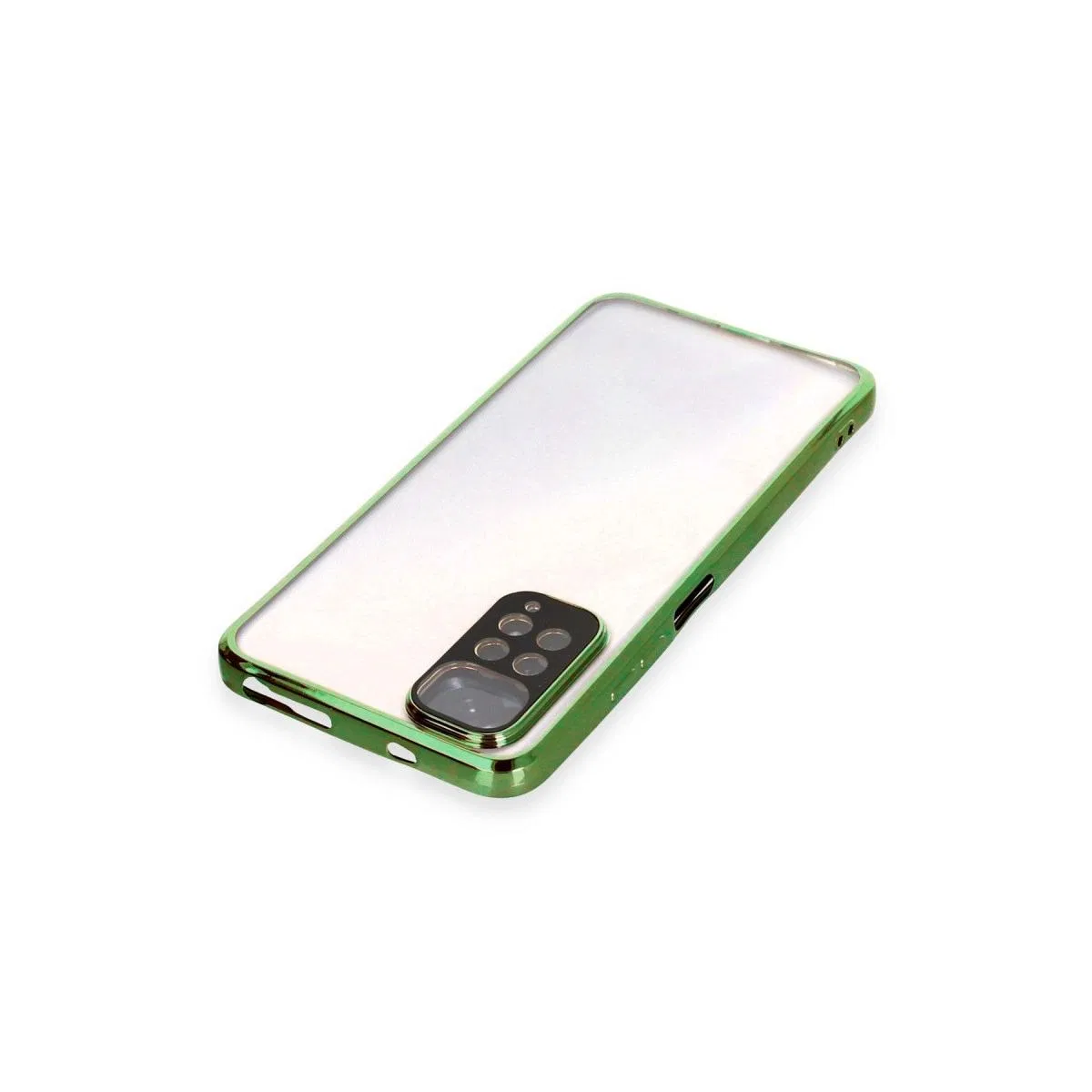 Xiaomi Redmi Note 11 Kılıf Razer Lensli Silikon - Yeşil görsel 3