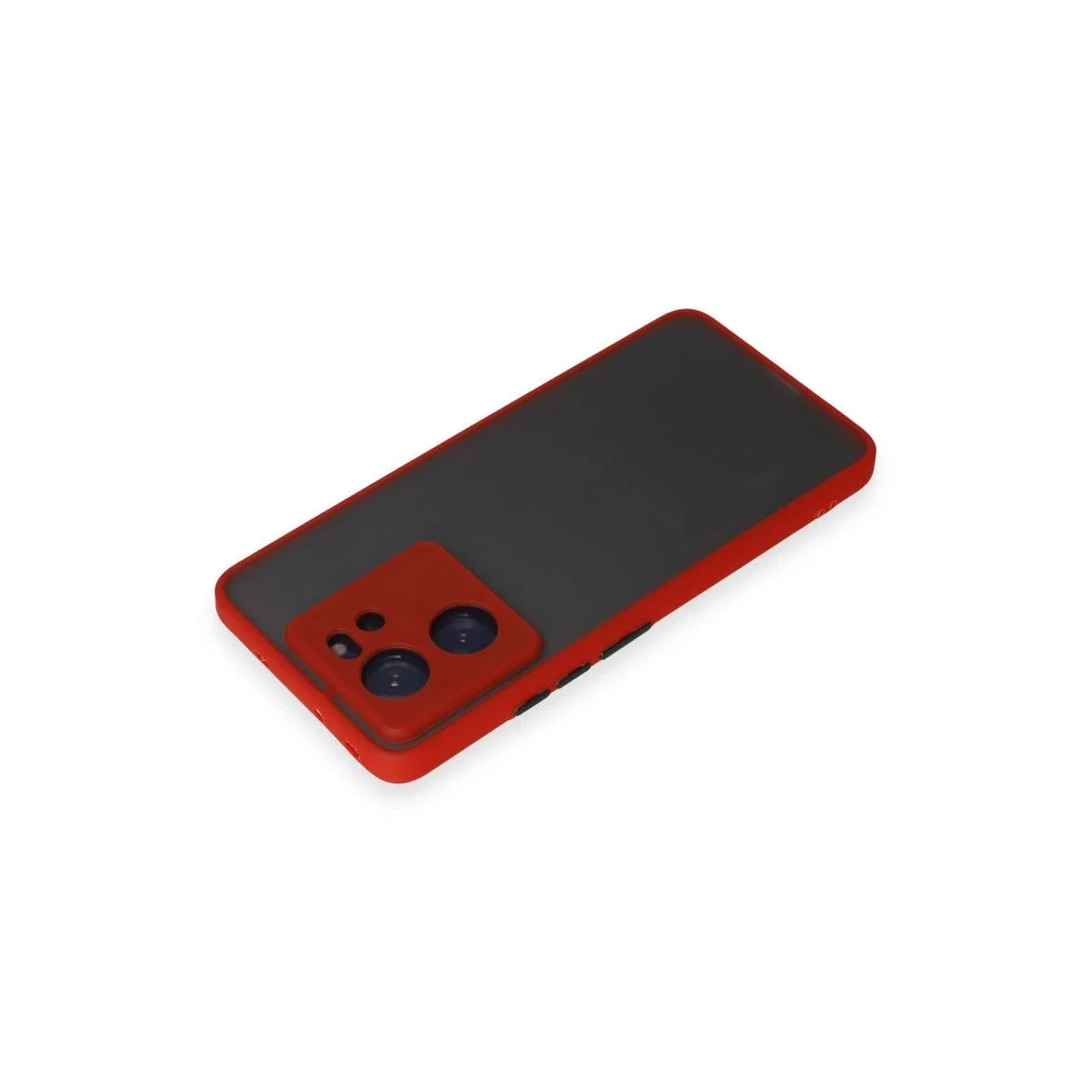 Xiaomi Mi 13t Pro Kılıf Montreal Silikon Kapak - Kırmızı görsel 3