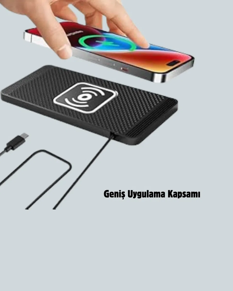 C9 Manyetik Kablosuz Şarj Ped görsel 3