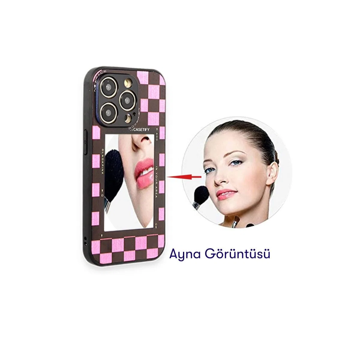 Samsung Galaxy M23 Kılıf Mirror Desenli Kapak - Mirror - 4 görsel 5
