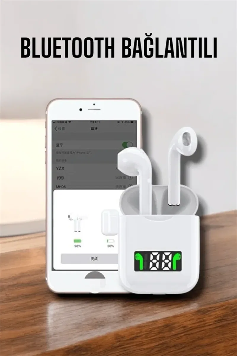 Suya Dayanıklı, Android ve iOS Uyumlu Bluetooth 5. 0 Kulaklık görsel 3