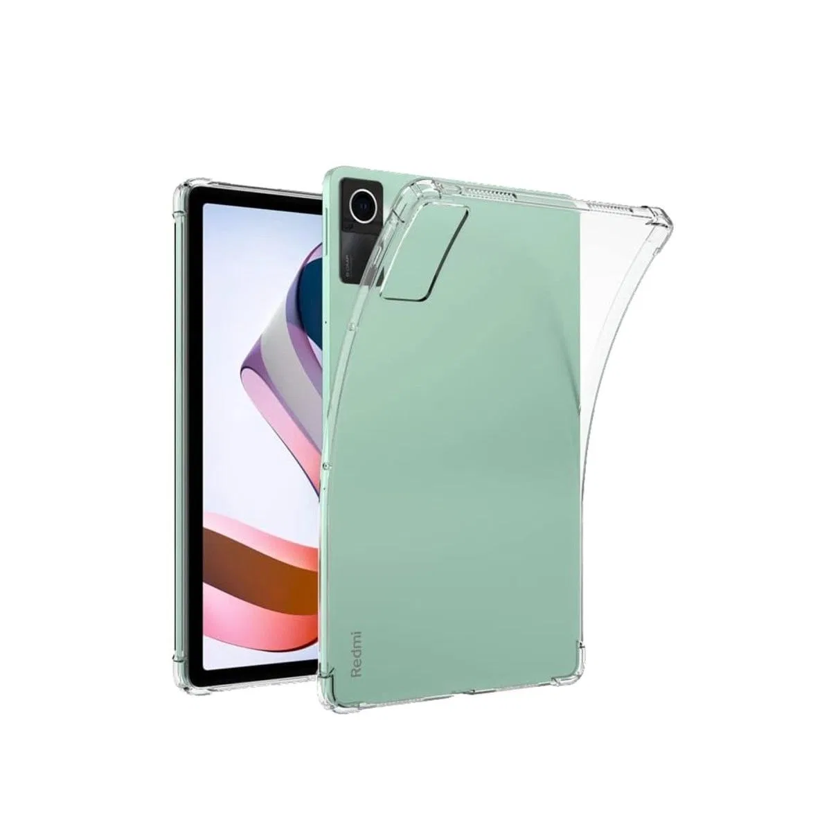 Xiaomi Redmi Pad Se Kılıf Anti Shock Tablet Silikon - Şeffaf görsel 3