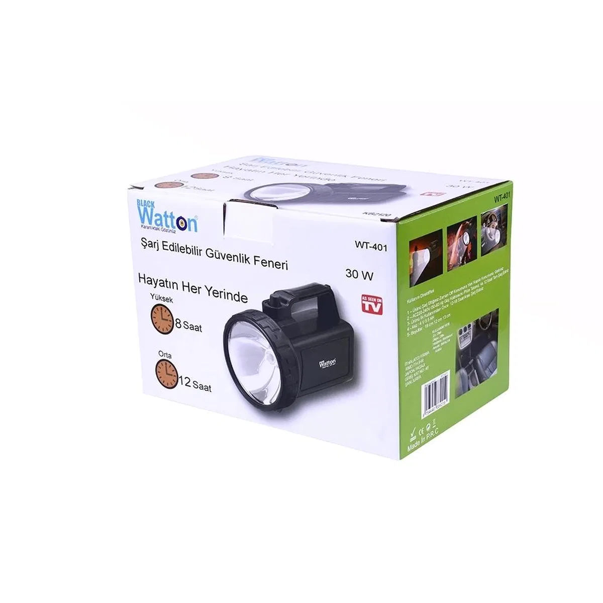 Güvenlik Feneri 30 W Kuvvetinde Wt-401 görsel 2