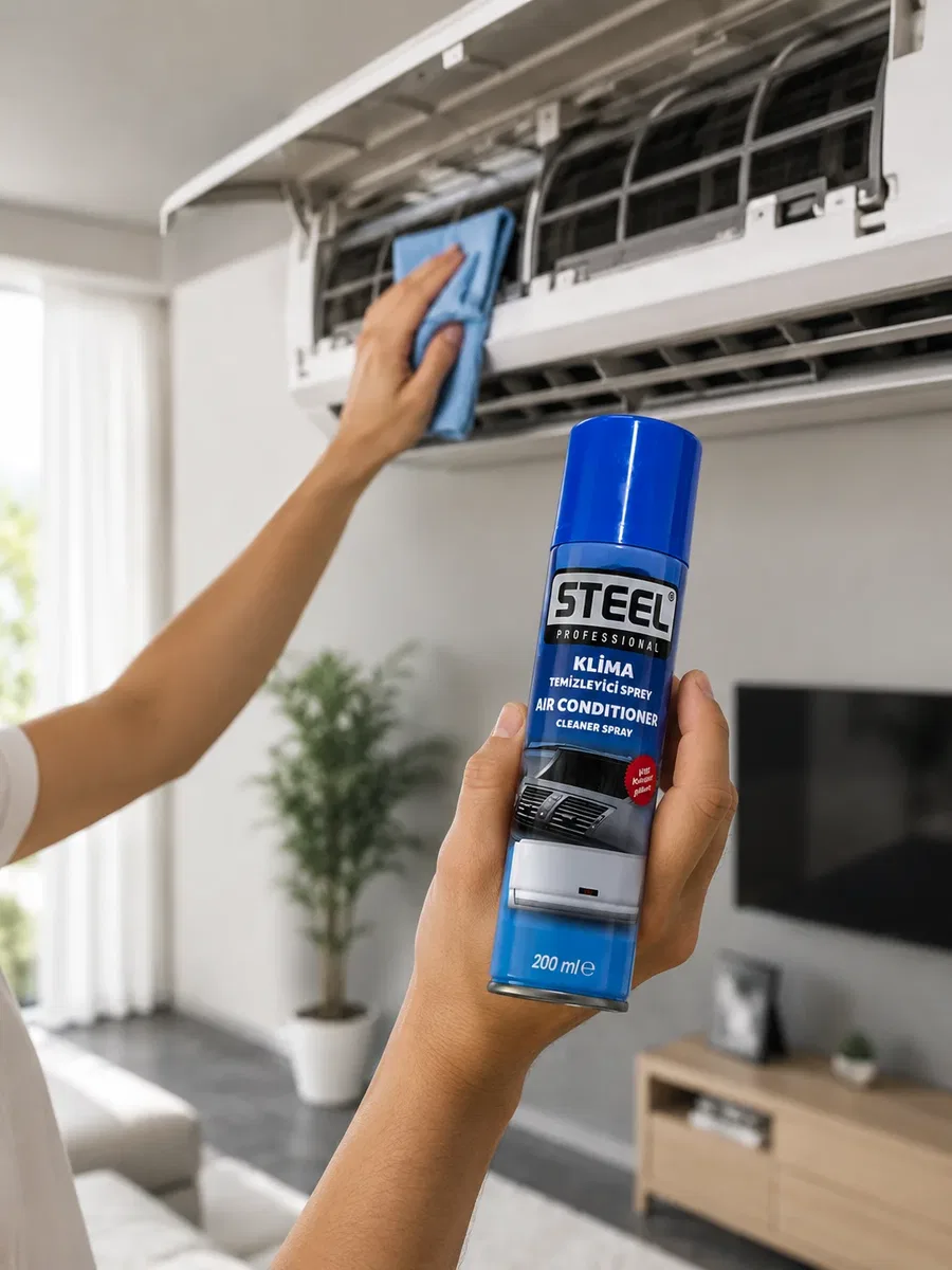 Araç ve Ev Klimaları İçin Klima Temizleyici Sprey görsel 5