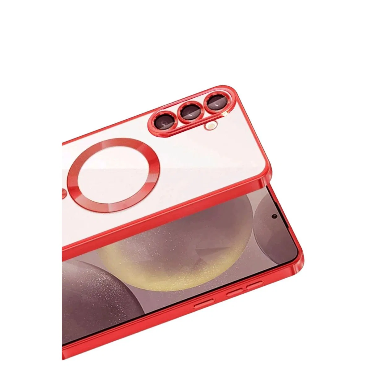 Samsung Galaxy S26 Kross Magneticsafe Kapak - Kırmızı görsel 2