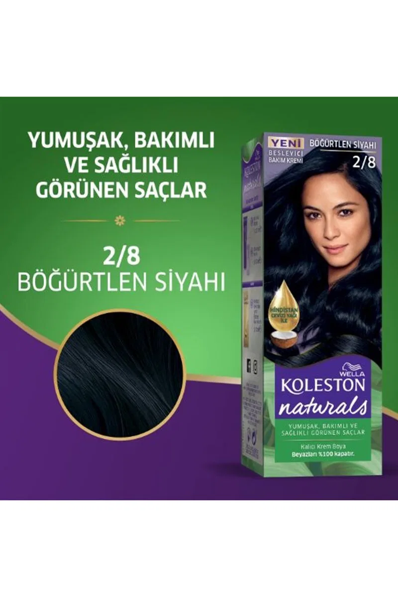 Naturals Saç Boyası Böğürtlen Siyahı 2/8 görsel 2