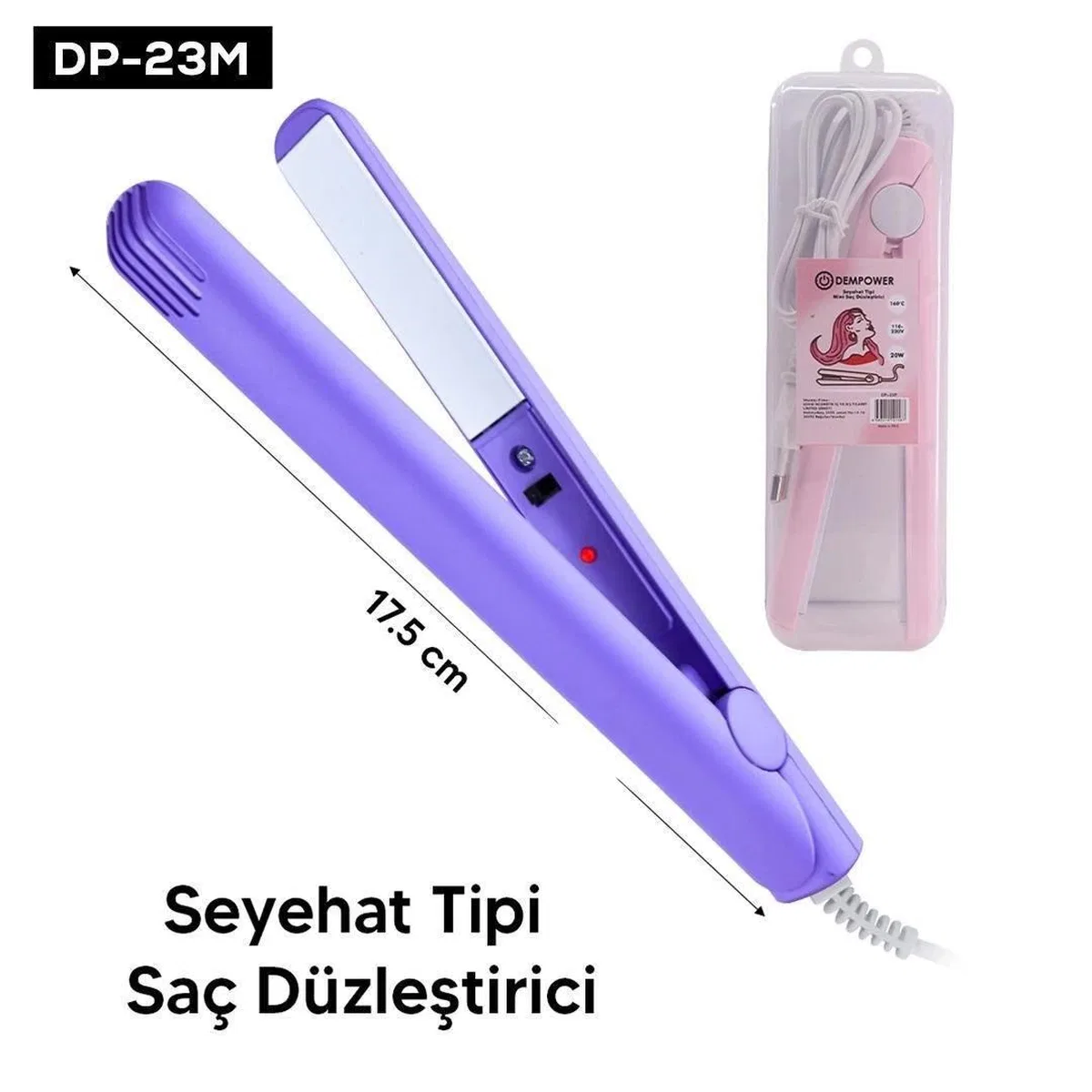 Seyahat Tipi Saç Düzleştirici görsel 5