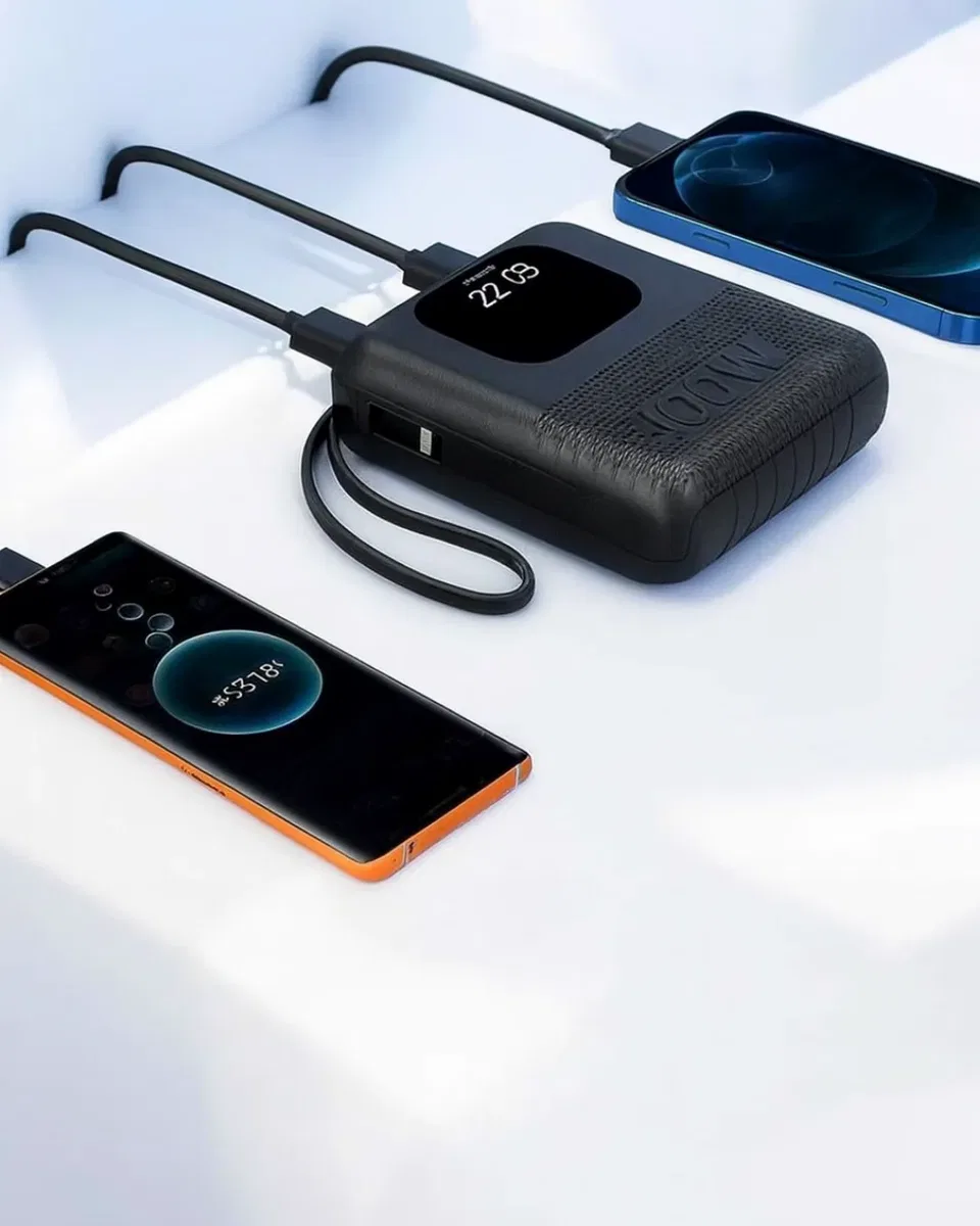 2025 Yeni Seri 10000 mAh Powerbank Bluetooth Bağlantılı Hızlı Şarj görsel 5
