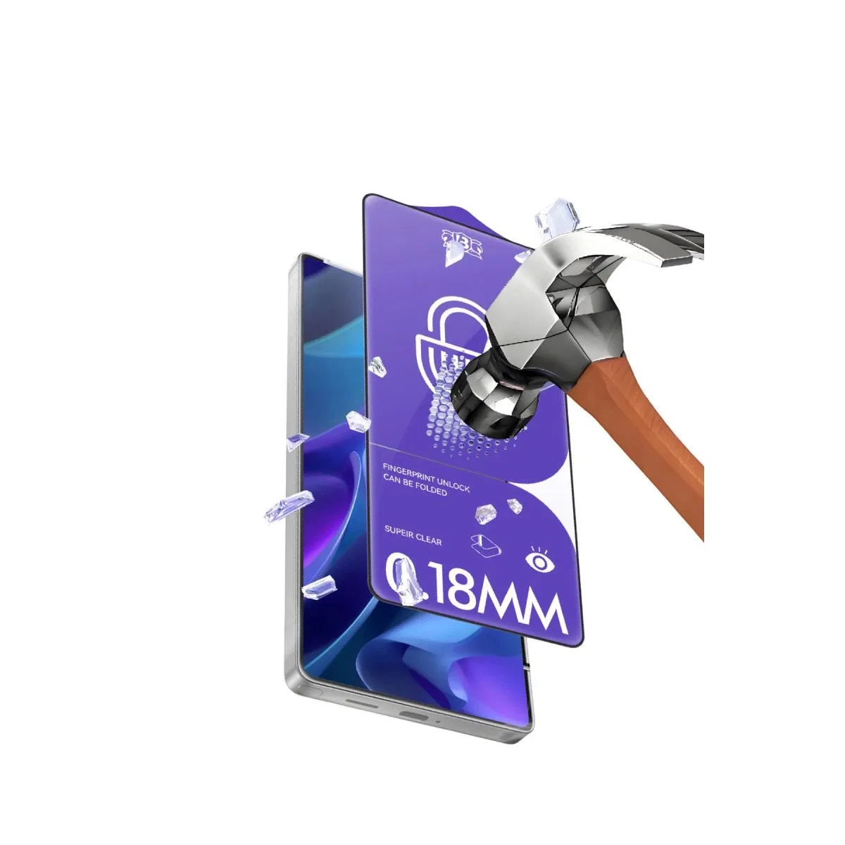 Samsung Galaxy S26 Plus Bilvis 3d Cam Ekran Koruyucu - Siyah görsel 3