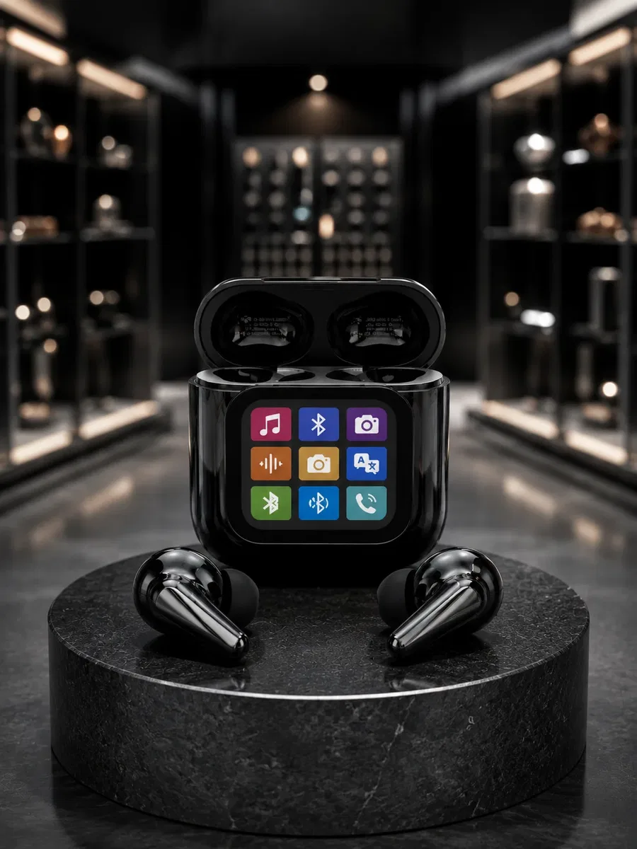 AI Bluetooth Kulaklık Akıllı Dokunmatik Kontrol Özellikli görsel 3