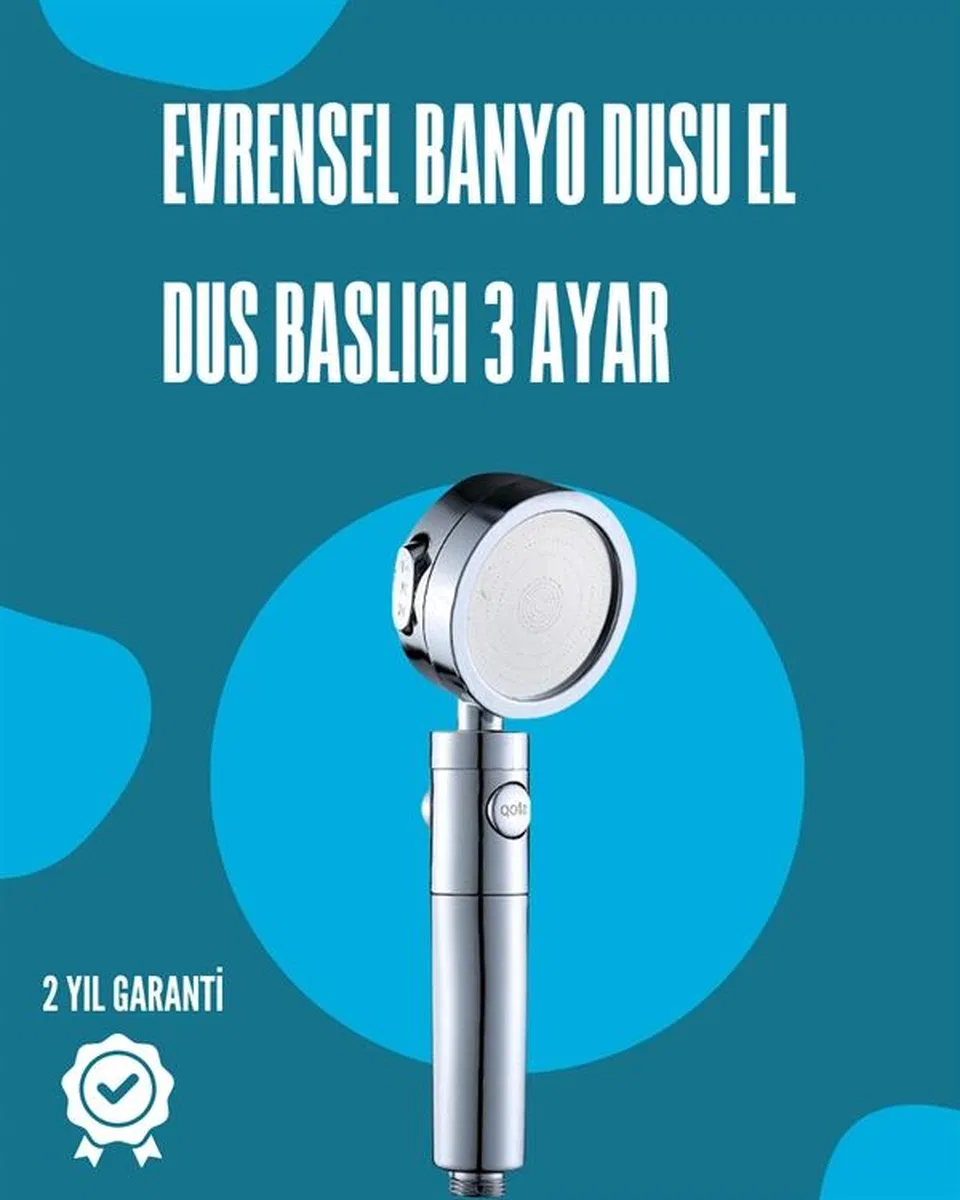 Su Tasarruflu Ve Kolay Kurulumlu El Duş Başlığı – Yüksek Performans