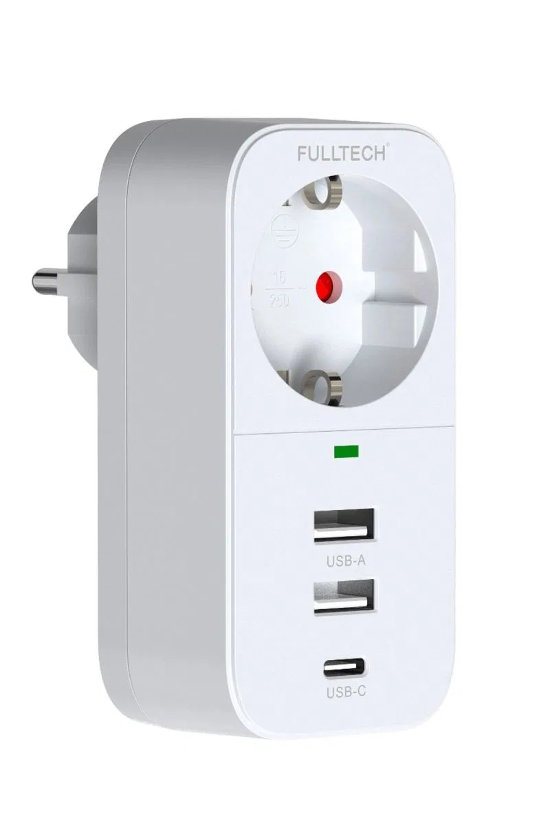 Vothoon 2. 4a Çıkışlı 2xusb 1xtype-c Tekli Priz Ftr-17