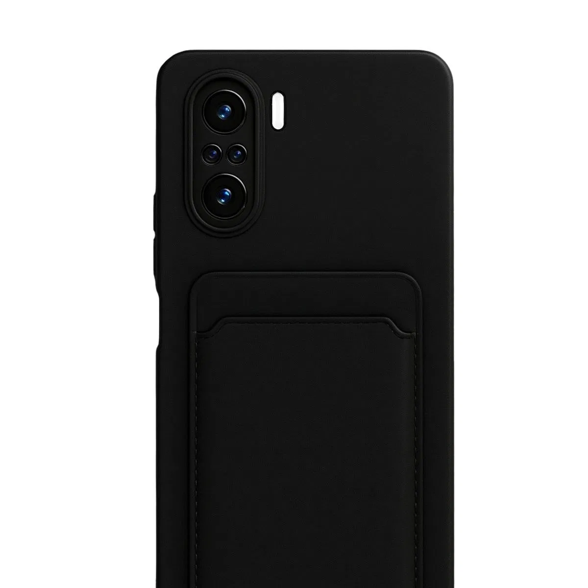 Xiaomi Mi 11i Kılıf Kelvin Kartvizitli Silikon - Siyah görsel 2