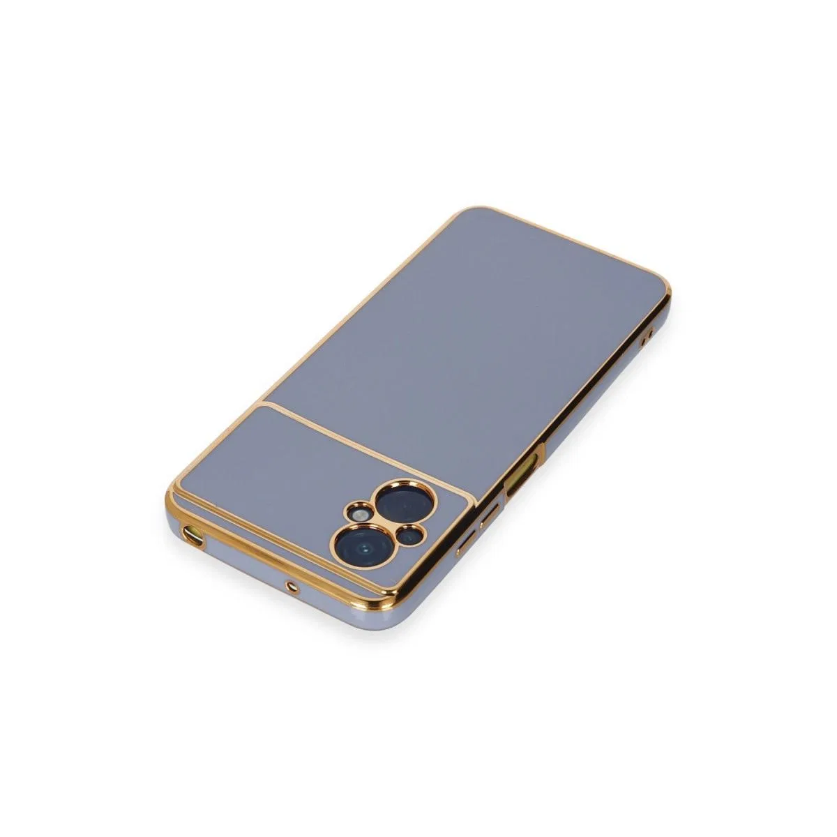 Xiaomi Poco M5 Kılıf Volet Silikon - Mavi görsel 4