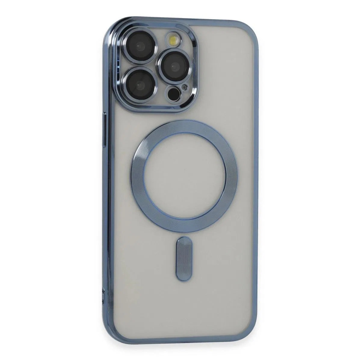 Apple İphone 14 Pro Max Kılıf Kross Magneticsafe Kapak - Sierra Blue