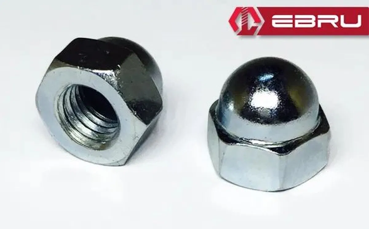 Altıköşe Flanşlı Somun M6 - 10 Adet görsel 2