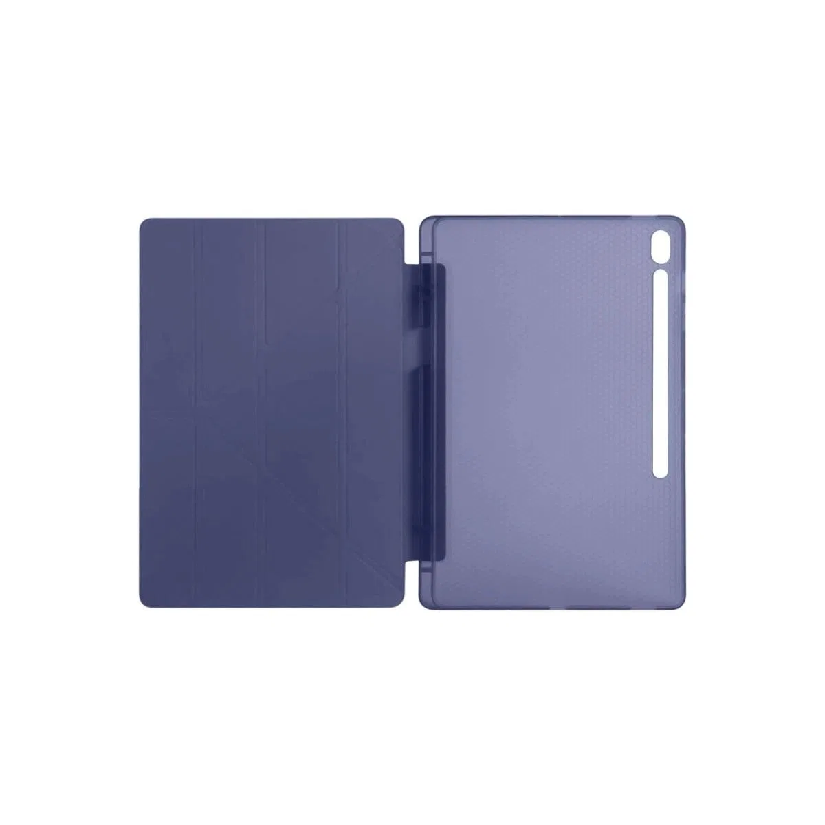 Apple İpad Pro 11 (2024) Kılıf Kalemlikli Hugo Tablet Kılıfı - Lacivert görsel 4
