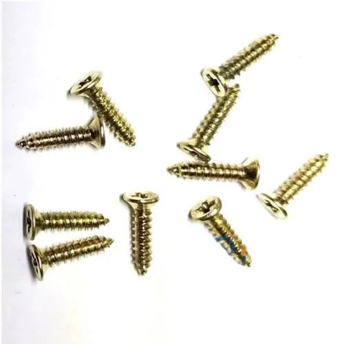Klips, Menteşe, Ayak, Ağaç, Sunta Vidası 2, 2x9, 5mm - Sarı 1000 Adet