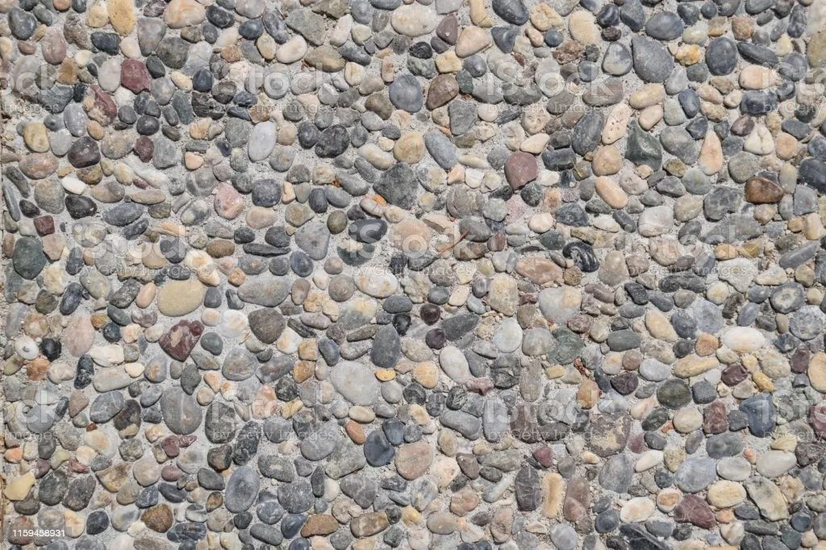 Çakıl Taşı Desenli Yapışkanlı Kaplama Kağıdı Büyük Boy 3 Metre görsel 2