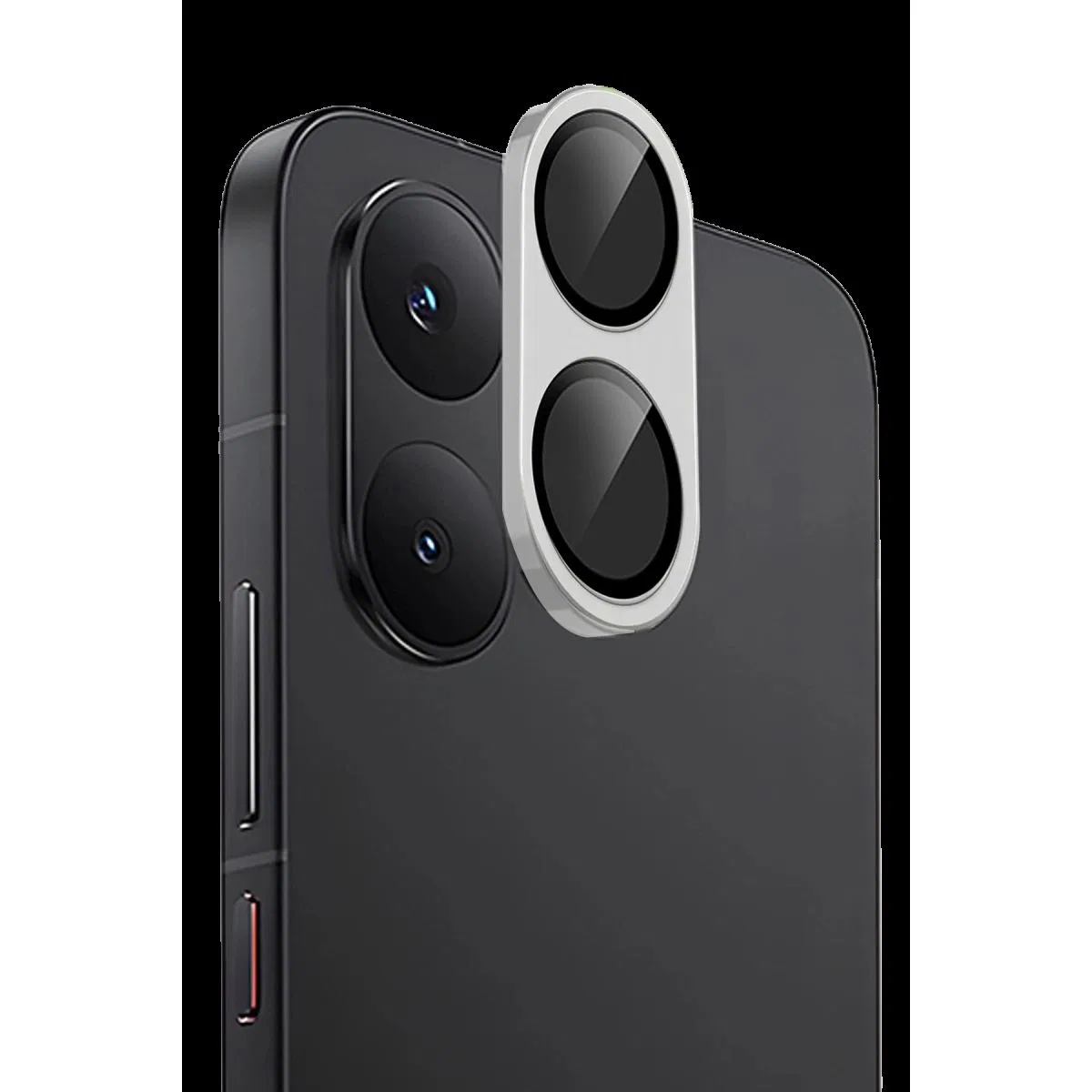 Newface Xiaomi Poco X8 Pro Max Raze Metal Kamera Lens - Gümüş görsel 2