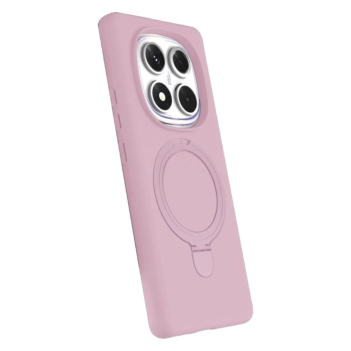 Xiaomi Redmi Note 14 Pro 5g Regal Magsafe Standlı Kapak - Açık Pembe görsel 3