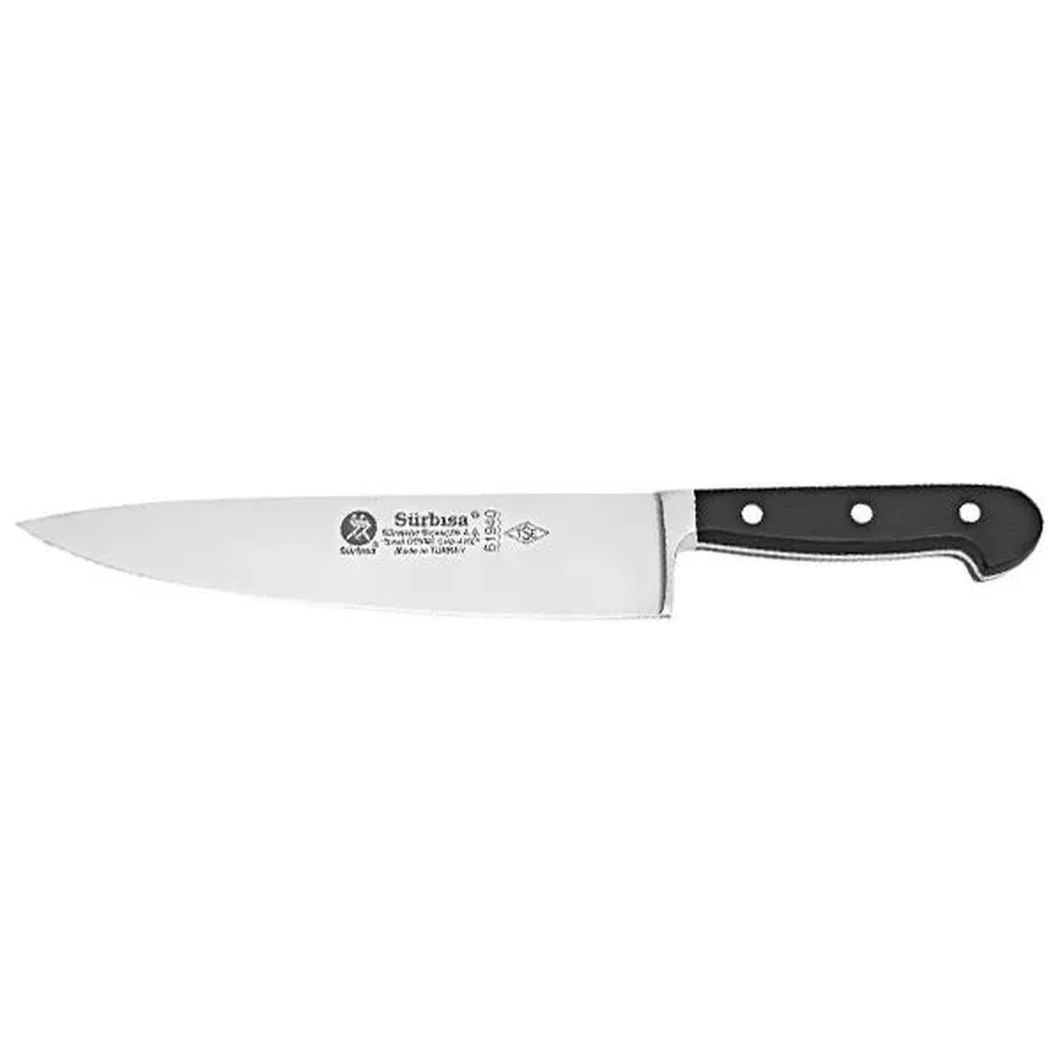61940 - Sürmene Sıcak Dövme Şef Bıçağı 22, 5 Cm görsel 2