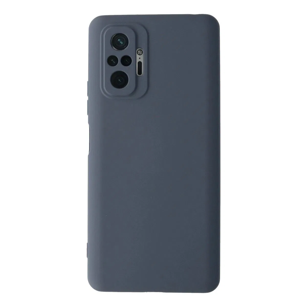 Xiaomi Redmi Note 10 Pro Kılıf Nano İçi Kadife Silikon - Gri