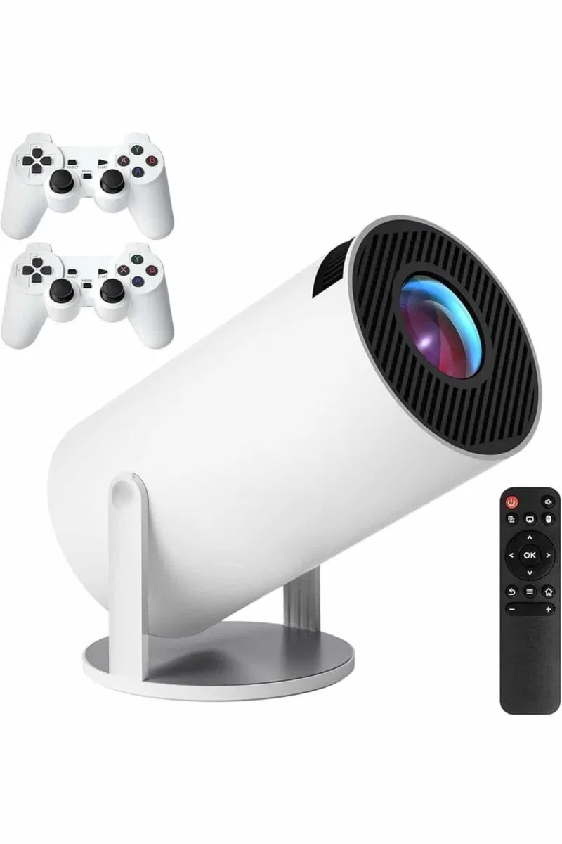 4K Wireless Çift Kollu Kumandalı Oyun Projeksiyonu Retro Video Oyunu Yeni Nesil görsel 2